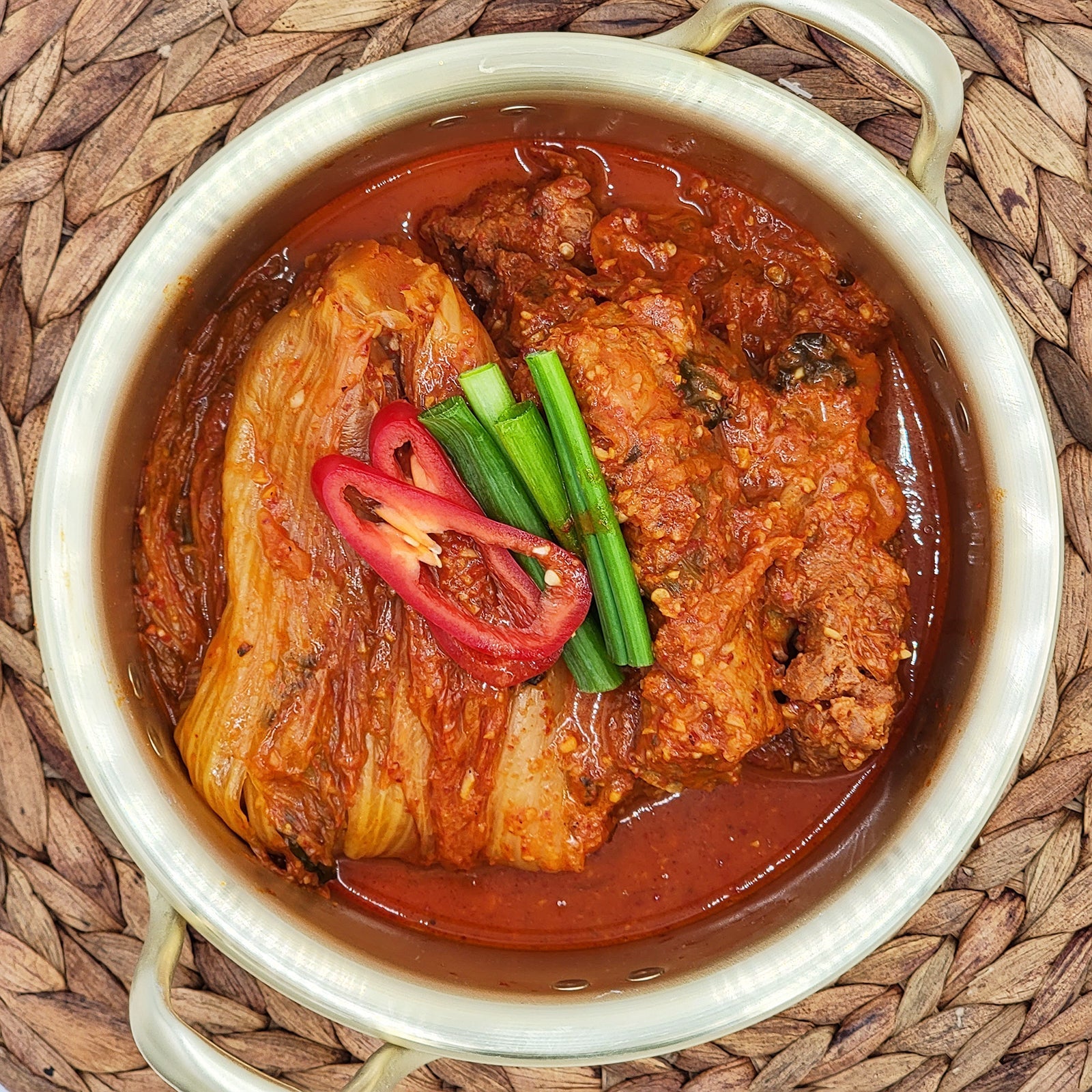 Pork Back Ribs Kimchi Stew